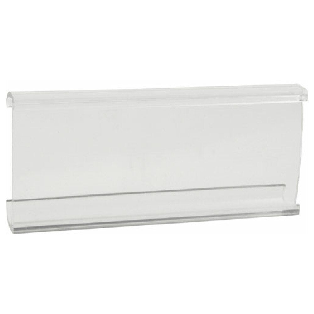 Intermetro IMI9990CL Marker Shelf 3x1 1/4" Clear
