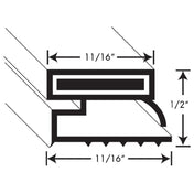 Private Label MVR1271069 Gasket Kit 37"x87" Magnetic