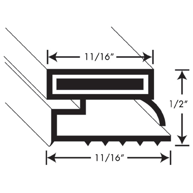 Private Label MVR1271069 Gasket Kit 37"x87" Magnetic