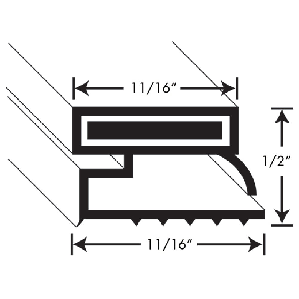Private Label 1271069 Gasket Kit 37"x87" Magnetic