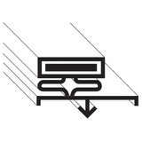 International Cold Storage ICS03195 Door Gasket 30 3/8x78 1/4