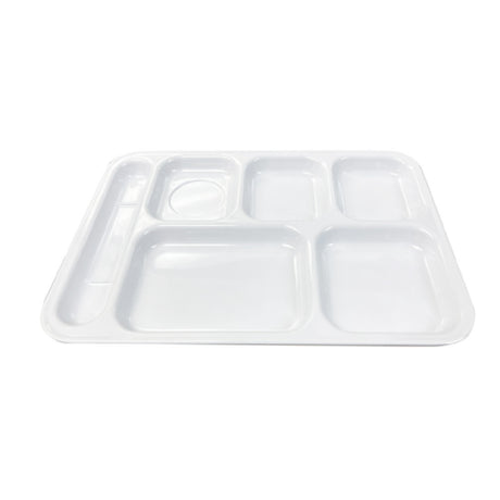 Thunder Group ML801W Tray 14-1/2"W X 10"D X 1-1/8"H Left Hand (6) Compartment