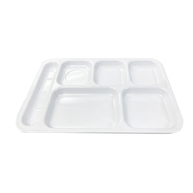 Thunder Group ML801W Tray 14-1/2"W X 10"D X 1-1/8"H Left Hand (6) Compartment