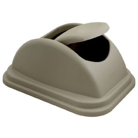 Rubbermaid FG306700BLA Untouchable Swing Lid Black Fits 10 Gal Can