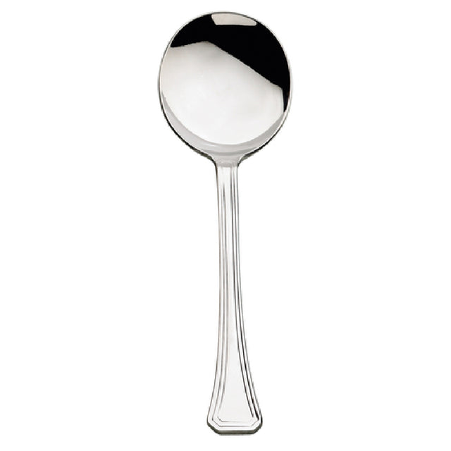 Browne Foodservice 502013 Oxford Soup Spoon 7-3/10" Round Bowl