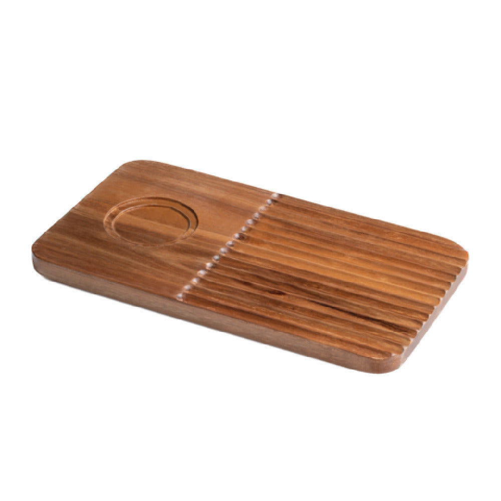 Arc Cardinal FP318 Arcoroc Acacia Wood Accessories Wood Soup/Salad Sandwich Board (L:14.0'' X W:8.0'')