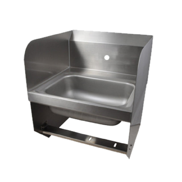 BK Resources BKHS-W-1410-1-SS-BKK Hand Sink Wall Mount 14" Wide X 10" Front-to-back X 5" Deep Bowl