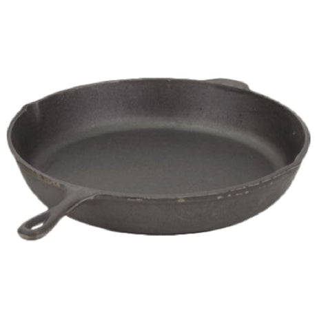 Royal Industries ROY CI 1125 Skillet 12-1/2" Dia. Protective Bee's Wax Coating