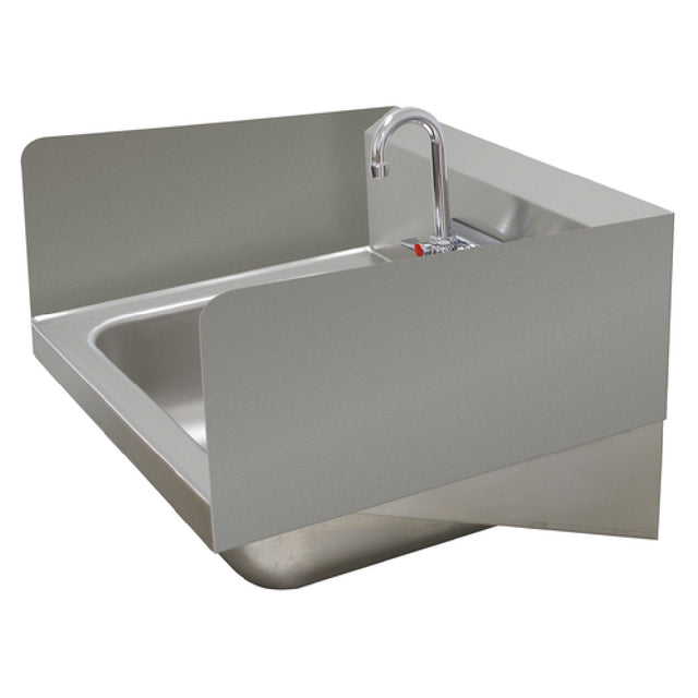 Advance Tabco 7-PS-17E Welded Side Splash 7-3/4"H (installed Height) Both Sides