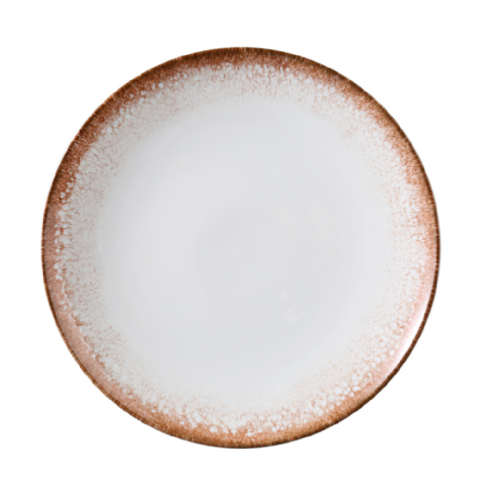 Yanco PR-711 Porto Coupe Round Plate 11 1/4"dia X 1 1/8"H Dishwasher Safe
