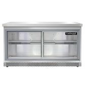 Continental Refrigerator SW60NSGD-FB Work Top Display Refrigerator Front Breather