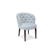 QA Group QACH-U182 Chair Upholstered With Tufting Wood Legs
