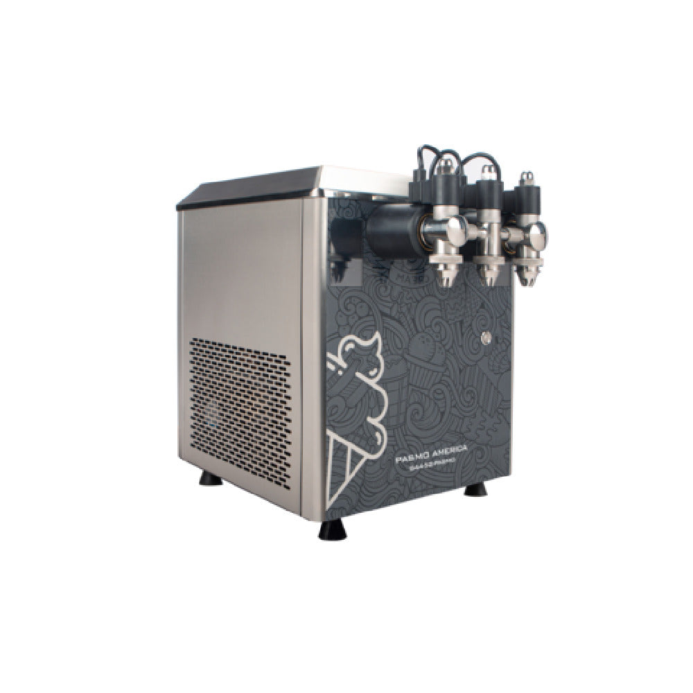 Pasmo USA C0FA4 Table Top Cream Whipping Machine Pressurized Dual Flavor