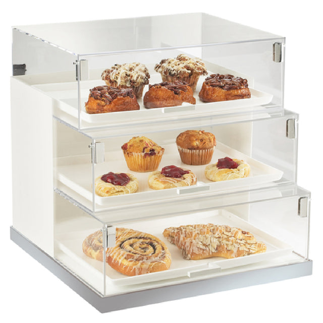 Cal Mil 3020-55 Luxe Display Case 19"W X 20"D X 19"H 3-tier