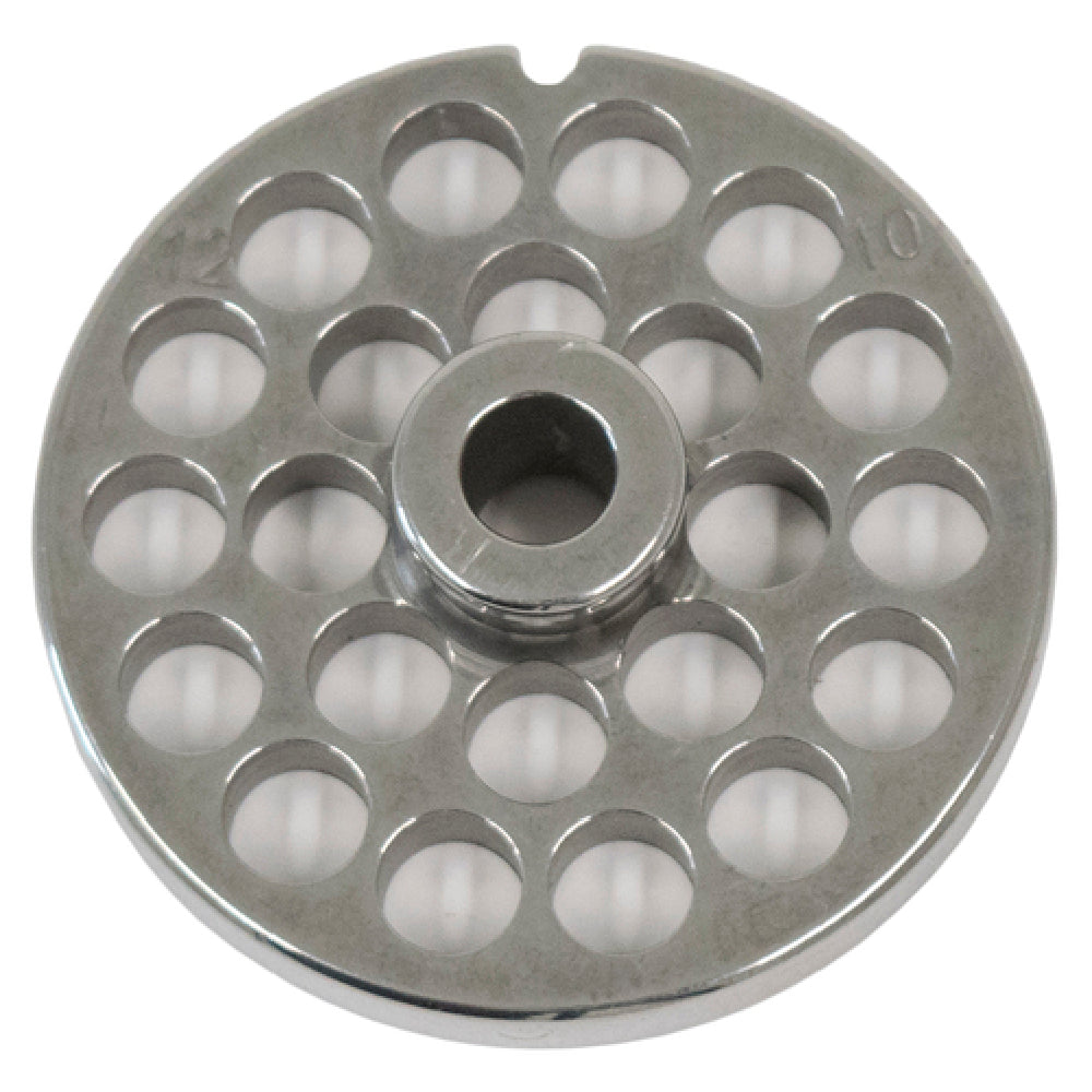 American Eagle Food Machinery AE-G12N/08-10 Grinder Plate #12 Head 3/8” (10mm) For AE-G12N/G12NH