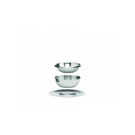 Bauscher Hepp 13.3117.0000 - Butter Dish, Outer: 4-9/16" Dia. (116mm), X 1-5/8"H (41mm)