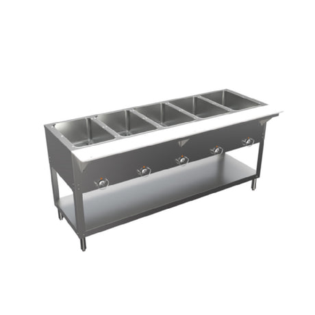 BK Resources ST-SW-5 Steam Table Electric 5-pan Sealed Well Design