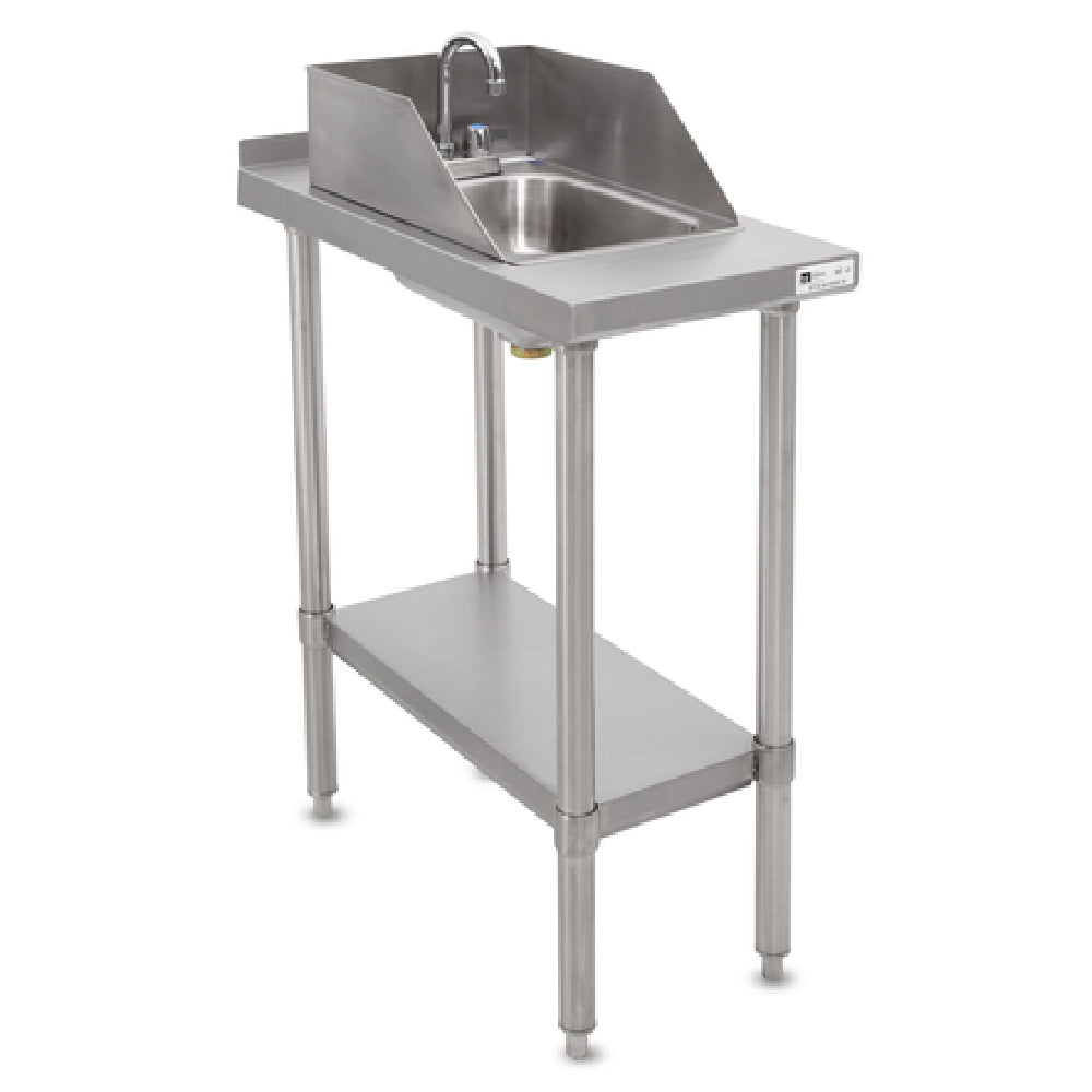 John Boos EFT8-3018SSK-S-X Filler Table With Drop-in Sink 18"W X 30"D X 41-3/4"H Overall Size