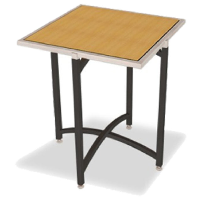 Forbes Industries 7028L-48 EcoFlex Elite Lam Series Table Square 30"W X 30"D X 48"H Table Side Mount