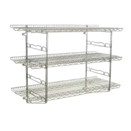 Eagle S3-3B-SSW1836C Piggyback Wall-Mounted Shelf Kit 3-tier 36"W X 18"D