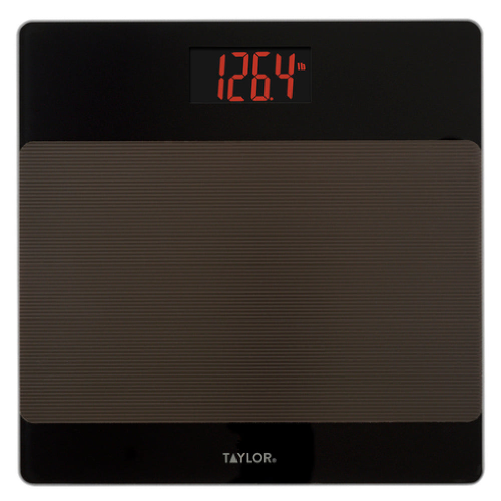 Taylor 761940732 Digital Bath Scale 400 Lb. Capacity Slip Resistant Mat