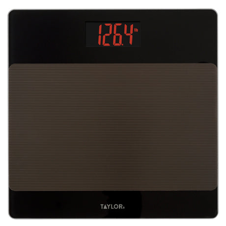 Taylor 761940732 Digital Bath Scale 400 Lb. Capacity Slip Resistant Mat