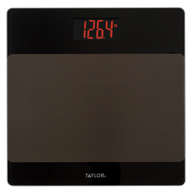 Taylor 761940732 Digital Bath Scale 400 Lb. Capacity Slip Resistant Mat