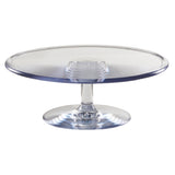 Cal Mil 22057-12-12 Pedestal Riser 11-3/4" Dia. X 4"H Clear