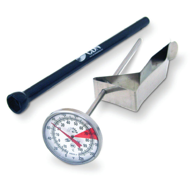 CDN IRB220-F-6.5 Beverage & Frothing Thermometer 0 To 220°F (-18 To +104°C)