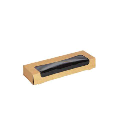 PacknWood 210SUWINA06 - Kraft Sushi Box, 20oz., 9.4" L X 2.8" W X 1.4" H