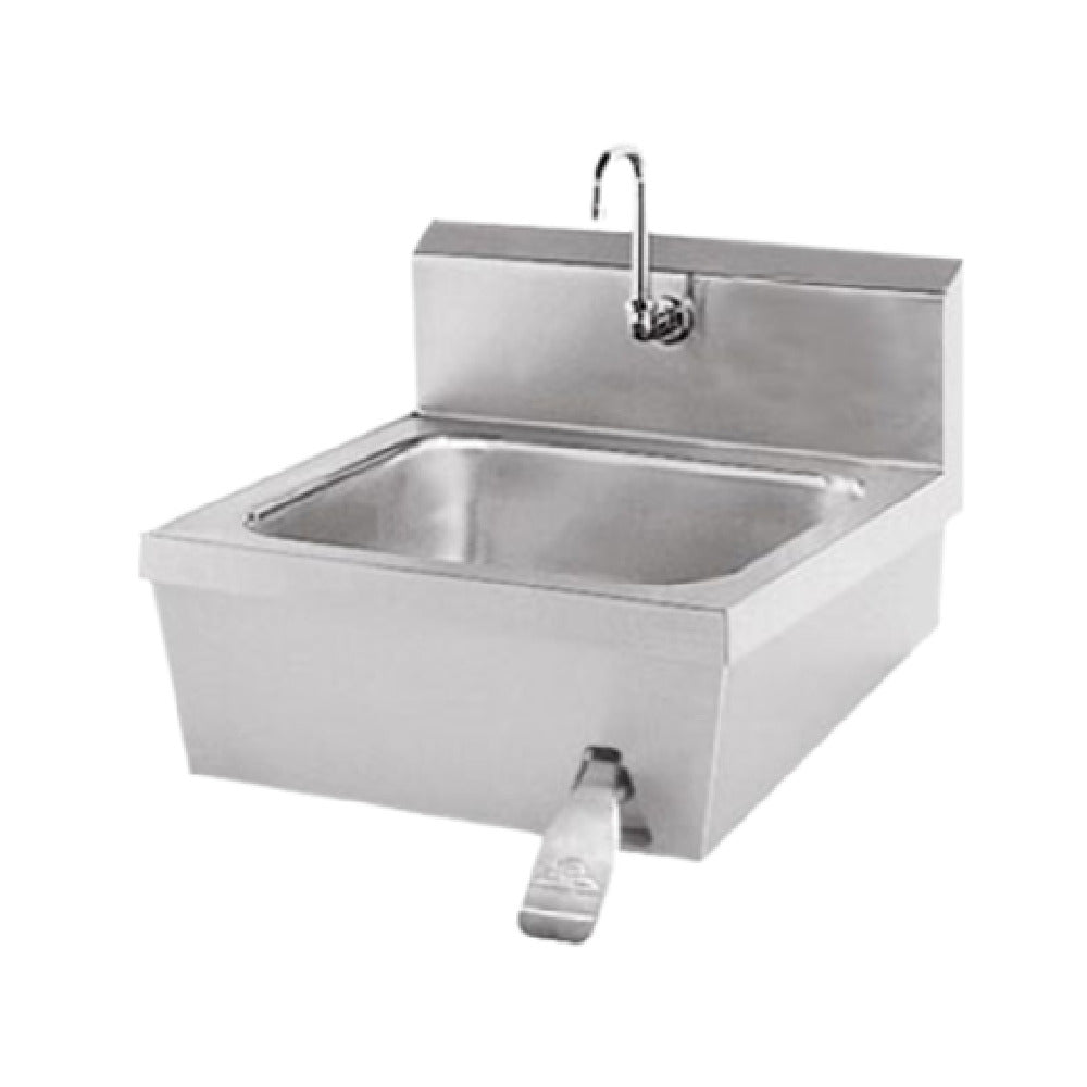 Advance Tabco 7-PS-30 Hand Sink Wall Mounted 14" Wide X 16" Front-to-back X 6" Deep Bowl