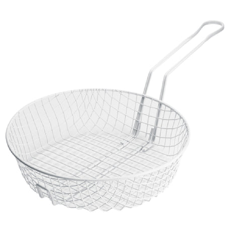 Winco MSBW-12 Breading Basket 12" Dia. X 3"H Coarse Mesh