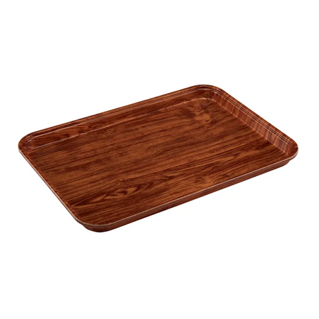Cambro 1318309 Camtray® Rectangular 12-5/8" X 17-3/4" X 11/16" Java Teak