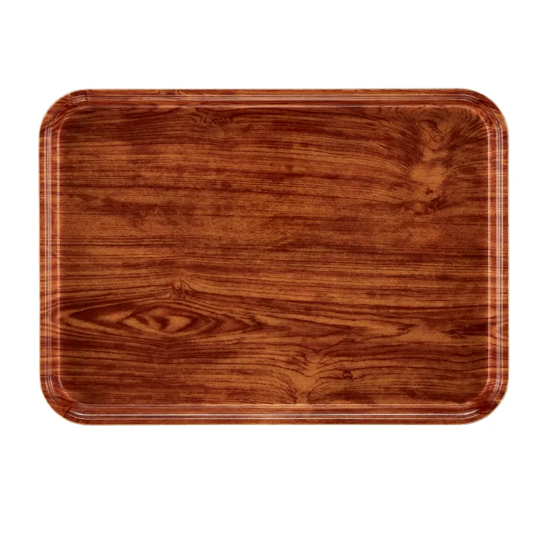 Cambro 1318309 Camtray® Rectangular 12-5/8" X 17-3/4" X 11/16" Java Teak