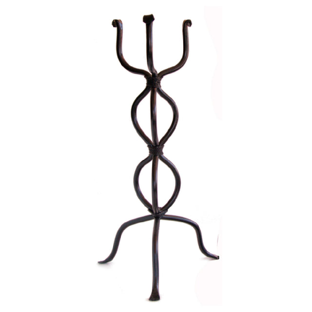 Orion Trading & Design IWS06-B El Cid Wine Stand 28"H Double Helix Shape