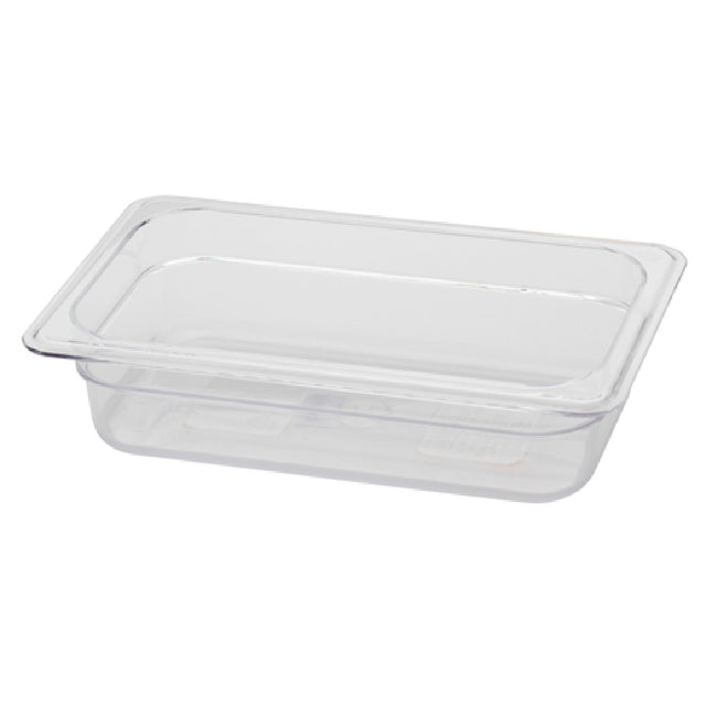 Royal Industries ROY PCP 1402 Food Pan 1/4-size 2" Deep