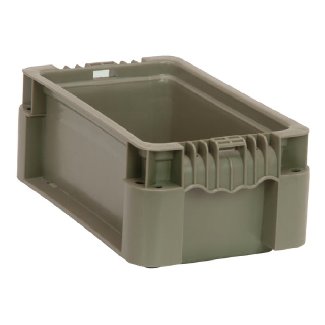 Quantum RSO1207-5 Stacker Straight Wall Container 12"L X 7-1/2"W X 5"H Up To 175 Lbs. Stack Capacity