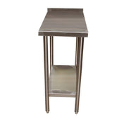 Winholt DTSB-15-3612 - Filler Table, 12"W X 36"D, High Polish Finish