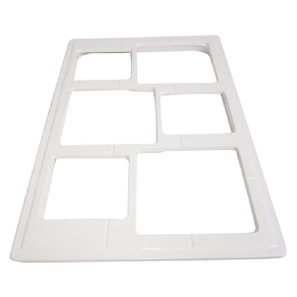 Bon Chef 52031TANGREVISION E Z Fit Custom Cut Tile 12-3/4" X 20-13/16" With 6 Cutouts For (3) #9502 & (3) #9503