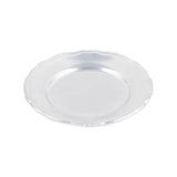 Bon Chef 1050BLKSPKLD Scalloped Plate 8" Aluminum With Ceramic-look Coating