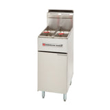 American Range AF-25/25_NAT - Fryer Floor Model, Gas, (2) Half Size