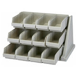 Cambro 12RS12480 Versa Organizer Rack With (12) Bins 25-1/8"L X 21-3/8"D X 14-1/4"H