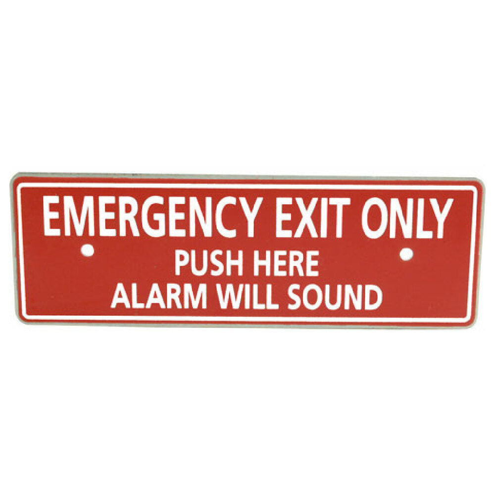Detex ECL228 Plate Paddle Bar Emer Exit