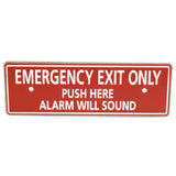 Detex ECL228 Plate Paddle Bar Emer Exit