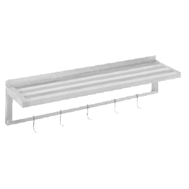 Channel TWS1248/PH Shelving Wall Shelving Tubular All-Welded