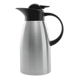 Service Ideas KVP1500 Service Ideas Stainless Touch Carafe Push Botton Lid Vacuum Insulated