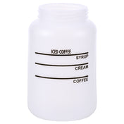 Franklin Chef 621638 Container Iced Coffee1/2 Burger King Only