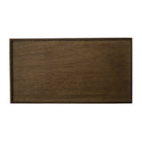 Steelite 6525T240 Wood Tray 13.5" X 7.25" X 0.625" Rectangle