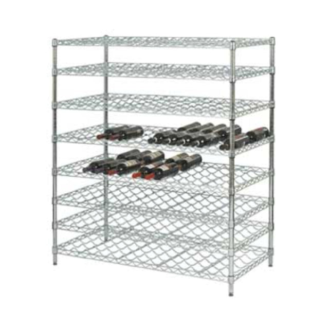 1880 Hospitality FDWSK4863CH Focus Foodservice Double Cradle Wire Wine Shelving Kit