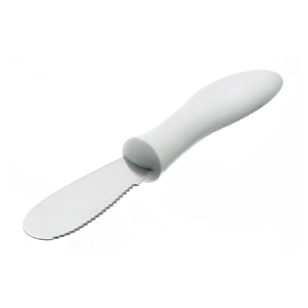 Browne Foodservice 574362 InnovaTools® Butter Spreader 8-3/10" OAL 3-1/2"L X 1-3/10"W German Carbon Steel Blade (heat Treated & Tempered)